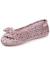 Chaussons ballerines microvelours semelle ergonomique soutien voûte plantaire Léopard blush 6 - vertbaudet enfant 