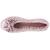 Chaussons ballerines microvelours semelle ergonomique soutien voûte plantaire Léopard blush 3 - vertbaudet enfant 