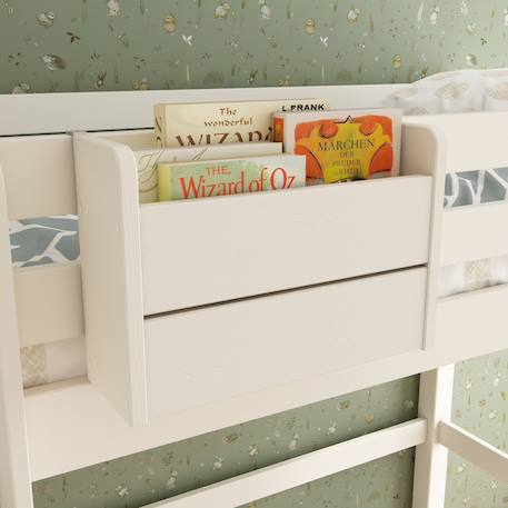 Lit superposé h160 séparable extra-solide en bois massif hercule Blanc 5 - vertbaudet enfant 