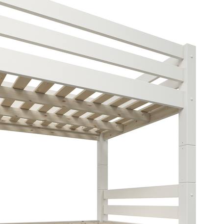 Lit superposé h160 séparable extra-solide en bois massif hercule Blanc 6 - vertbaudet enfant 