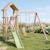 Aire de jeux avec toboggan easy xplorer 2 pour 6 enfants Bois 1 - vertbaudet enfant 