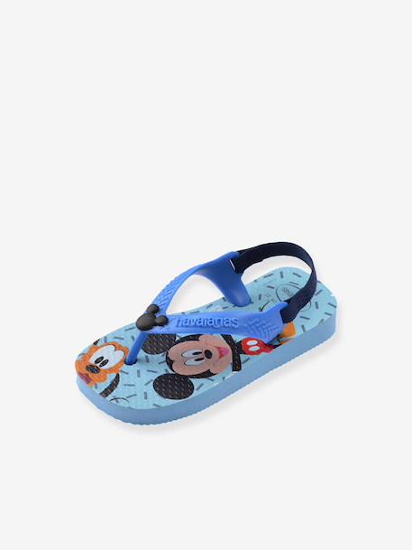 Tongs bébé Disney bleu+rose 2 - vertbaudet enfant 