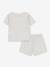 Ensemble t-shirt short enfant bleu ciel+rouge 2 - vertbaudet enfant 