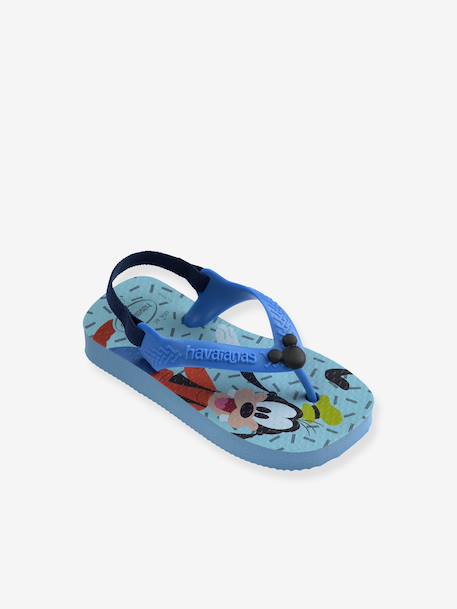 Tongs bébé Disney bleu+rose 1 - vertbaudet enfant 