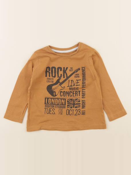 Tee-shirt - 2 ans Marron 1 - vertbaudet enfant 