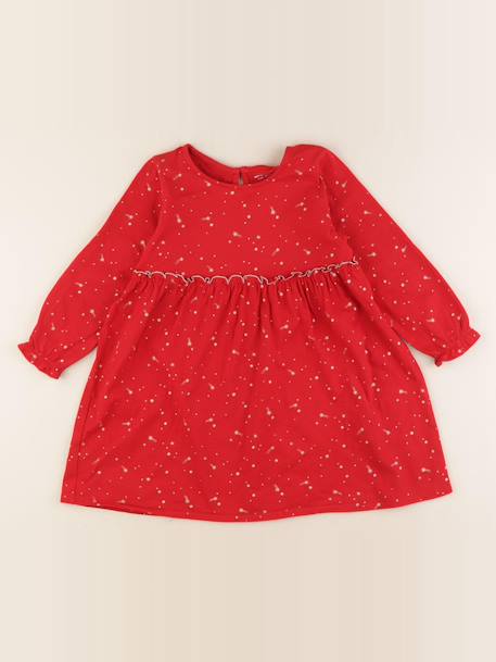 Robe - 4 ans Rouge 1 - vertbaudet enfant 