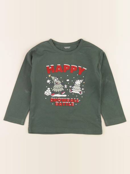 Tee-shirt - 5 ans Vert 1 - vertbaudet enfant 