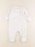 Pyjama velours - 12 mois Blanc, rose 1 - vertbaudet enfant 