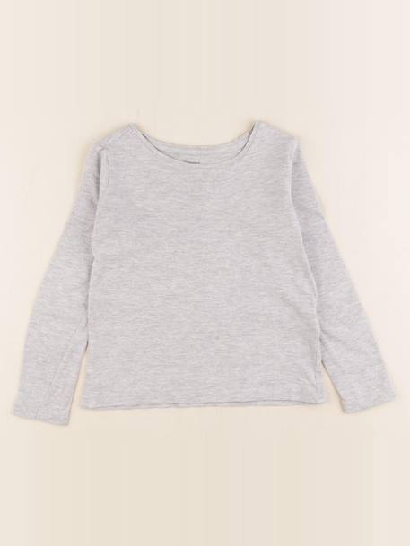 Tee-shirt - 4 ans Gris 1 - vertbaudet enfant 