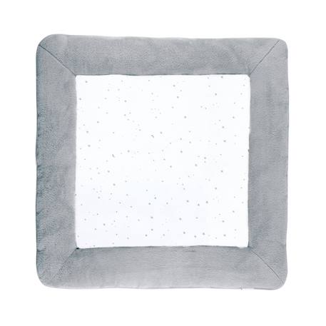 Tapis de parc et jeu -  pady jersey - jersey Stars ecru+Stars grizou 1 - vertbaudet enfant 