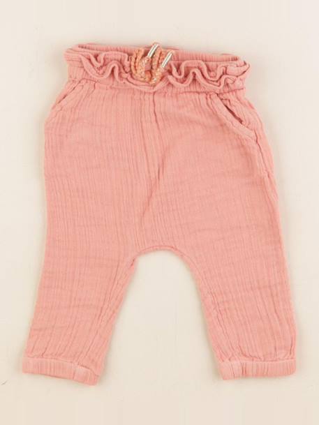 Pantalon - 6 mois Rose 1 - vertbaudet enfant 