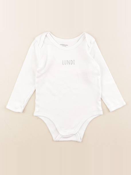 Body - 24 mois Blanc 1 - vertbaudet enfant 