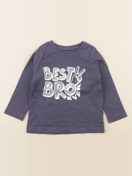 Tee-shirt - 2 ans Bleu 1 - vertbaudet enfant 