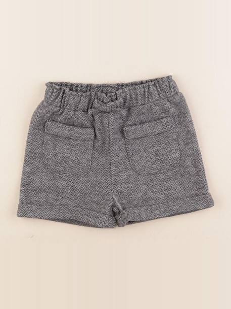 Short - 18 mois Gris 1 - vertbaudet enfant 