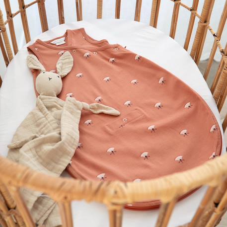 Gigoteuse sans manches été  - tog 0.5 jersey Art deco+Dots ecru+Flamingo+Heidi carmin+Heidi ocre+Heidi opalin+Mario turquoise+Mini lunar+Mini pudding+Mini stone+Mix grey+Piuma ecru+Stars ecru+Wouff noisette+Wouff spinach 3 - vertbaudet enfant 