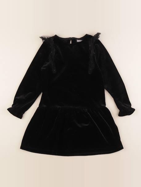 Robe - 6 ans Noir 1 - vertbaudet enfant 