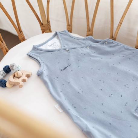 Gigoteuse sans manches été  - tog 0.5 jersey Art deco+Dots ecru+Flamingo+Heidi carmin+Heidi ocre+Heidi opalin+Mario turquoise+Mini lunar+Mini pudding+Mini stone+Mix grey+Piuma ecru+Stars ecru+Wouff noisette+Wouff spinach 60 - vertbaudet enfant 