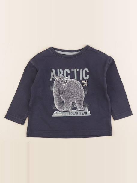 Tee-shirt - 2 ans Bleu 1 - vertbaudet enfant 