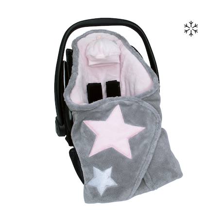 Nid d'ange biside hiver - bien au chaud Stars cristal 2 - vertbaudet enfant 