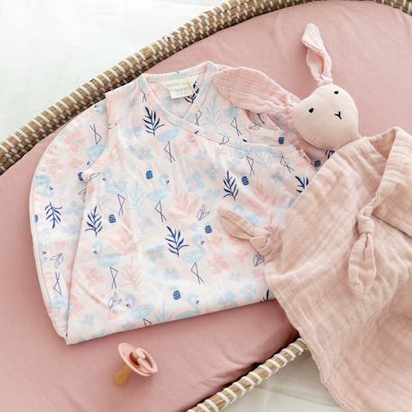 Gigoteuse sans manches été  - tog 0.5 jersey Art deco+Dots ecru+Flamingo+Heidi carmin+Heidi ocre+Heidi opalin+Mario turquoise+Mini lunar+Mini pudding+Mini stone+Mix grey+Piuma ecru+Stars ecru+Wouff noisette+Wouff spinach 15 - vertbaudet enfant 