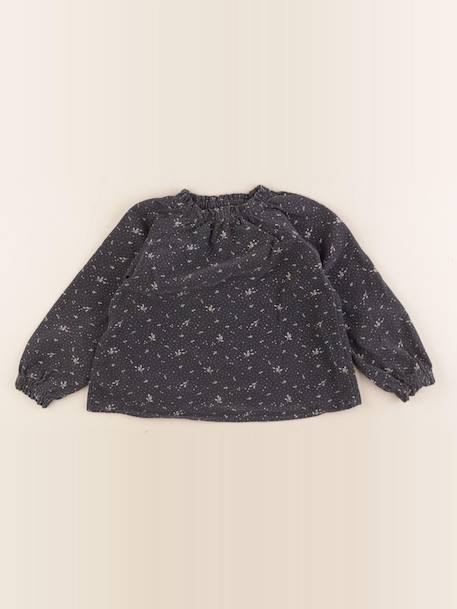 Blouse - 5 ans Gris 1 - vertbaudet enfant 
