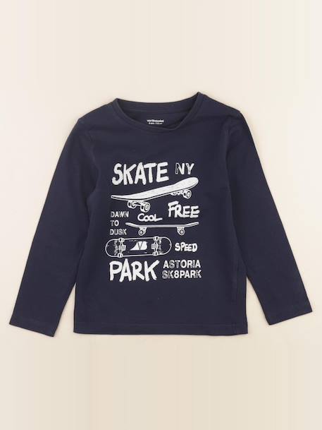 Tee-shirt - 6 ans Bleu 1 - vertbaudet enfant 