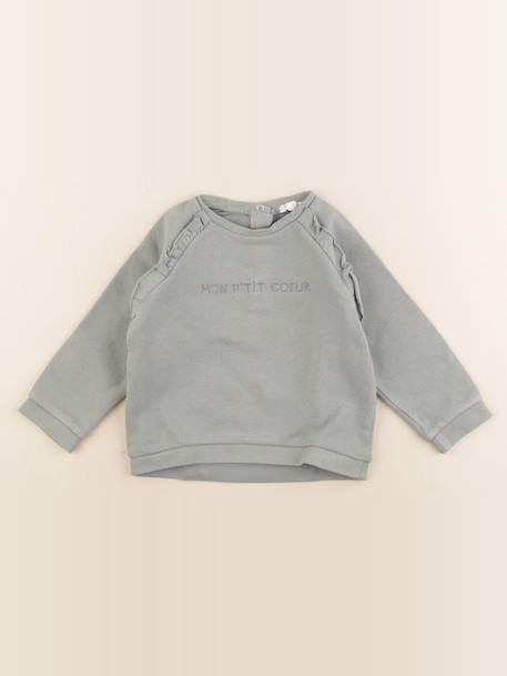 Sweat - 24 mois Vert 1 - vertbaudet enfant 