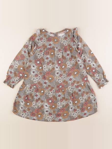 Robe - 4 ans Multicolore 1 - vertbaudet enfant 