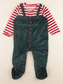 Seconde main-Garçon-Pyjama velours - 18 mois