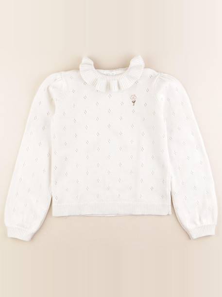 Pull - 10 ans Blanc 1 - vertbaudet enfant 