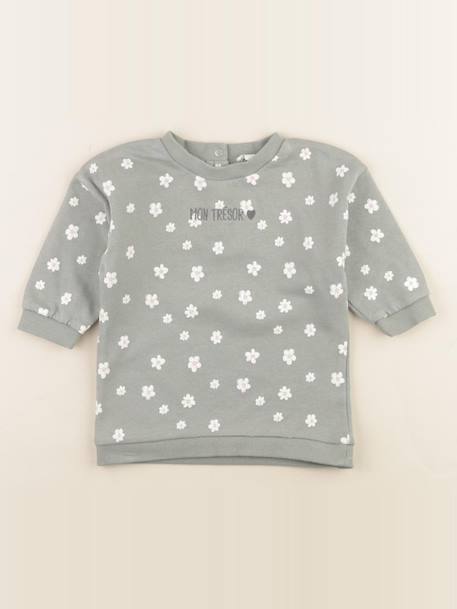 Robe - 12 mois Vert 1 - vertbaudet enfant 