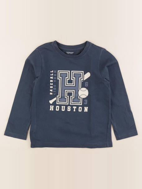 Tee-shirt - 6 ans Bleu 1 - vertbaudet enfant 