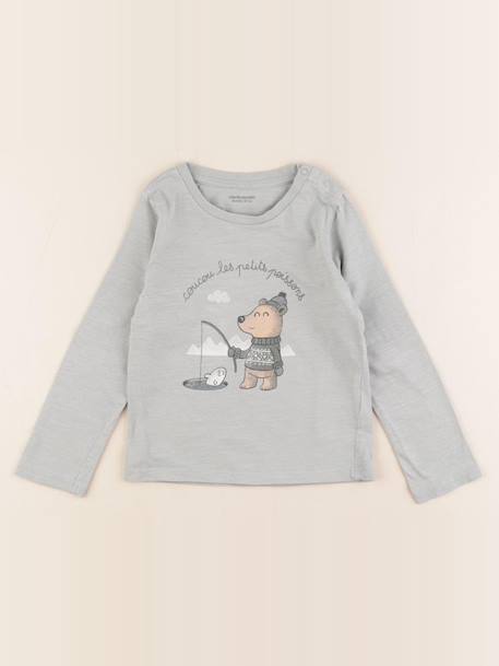 Tee-shirt - 36 mois Vert 1 - vertbaudet enfant 