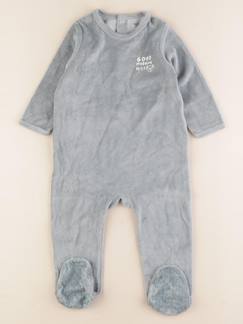 Seconde main-Garçon-Pyjama velours - 18 mois
