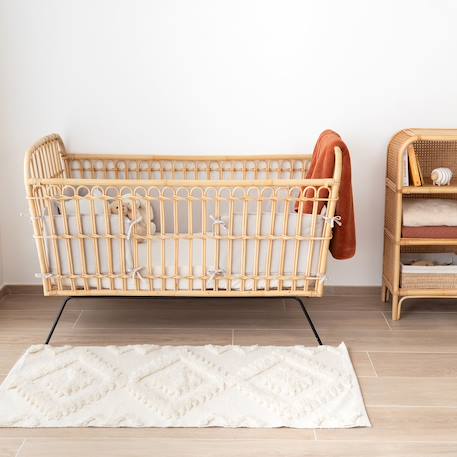 Tour de parc réversible - jersey texturé doux Grizou+Sand 9 - vertbaudet enfant 