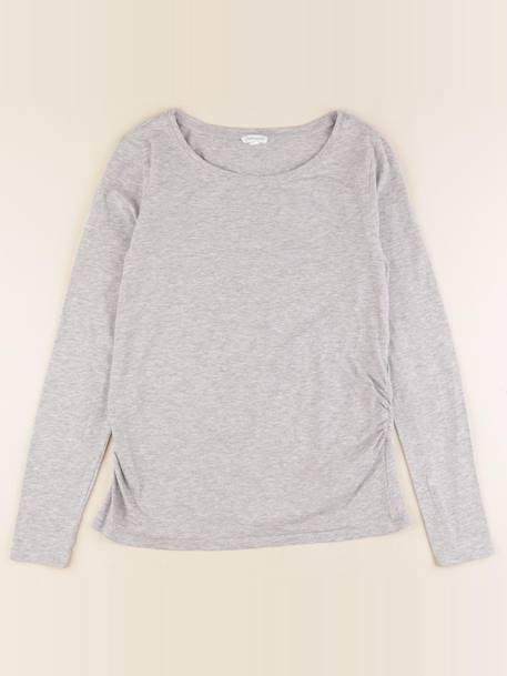 Tee-shirt grossesse - 38 à 40 Gris 1 - vertbaudet enfant 