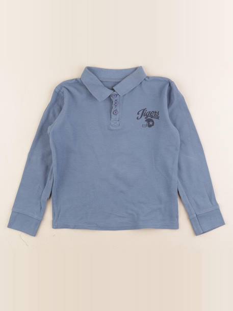 Polo - 4 ans Bleu 1 - vertbaudet enfant 
