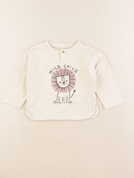 Tee-shirt - 18 mois Beige 1 - vertbaudet enfant 