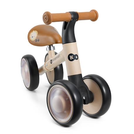 Draisienne Kinderkraft CUTIE FLASH à 4 Roues avec Lumières RGB, Selle Réglable, Roulements ABEC-7 et Cadre Acier Beige+Bleu+Rose+Vert 3 - vertbaudet enfant 