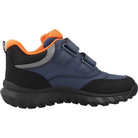 Basket garçon modèle j simbyos boy b abx Bleu c0057+Marron c0034 1 - vertbaudet enfant 