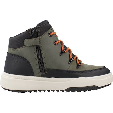 Basket garçon modèle j bunshee boy b abx Bleu c4008+Marron c6002+Vert c3009 13 - vertbaudet enfant 
