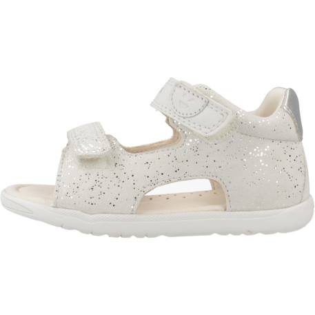 Sandales enfant fille en cuir macchia Blanc c0459 2 - vertbaudet enfant 