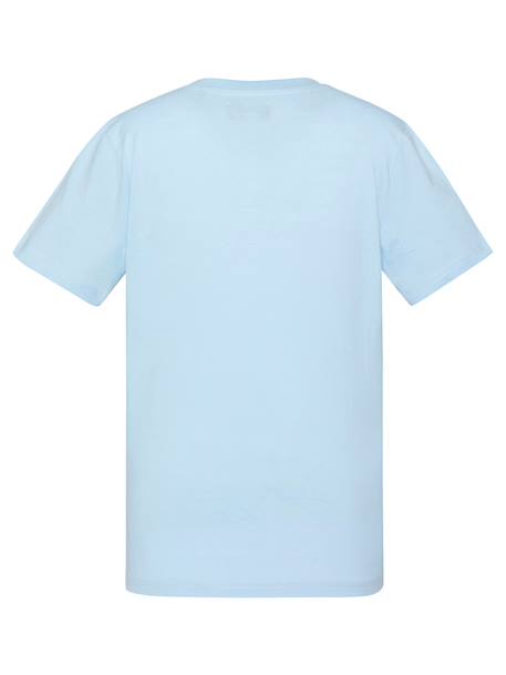 T-shirt manches courtes brodé Blanc+Bleu ciel+Bleu jean+Gris chiné+Marine+Noir+Orange+Sage kaki+Vert pastel 8 - vertbaudet enfant 