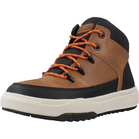 Basket garçon modèle j bunshee boy b abx Bleu c4008+Marron c6002+Vert c3009 10 - vertbaudet enfant 