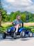 Tracteur à pédales avec remorque Bleu New Holland+Rouge Massey Ferguson+Rouge nacré 1 - vertbaudet enfant 