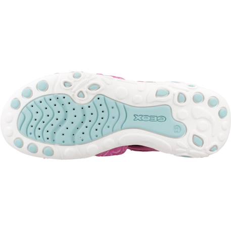 Sandales fille modèle j s.whinberry g. C Rose c8n4a+Vert c4a8r 6 - vertbaudet enfant 