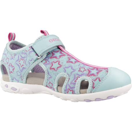 Sandales fille modèle j s.whinberry g. C Rose c8n4a+Vert c4a8r 11 - vertbaudet enfant 