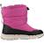 Bottes fille modèle j flexyper girl b ab Noir+Rose 7 - vertbaudet enfant 