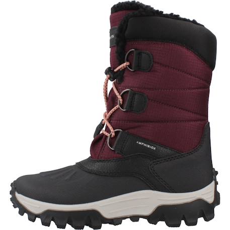 Bottes fille modèle j himalaya girl b ab Bordeaux 2 - vertbaudet enfant 