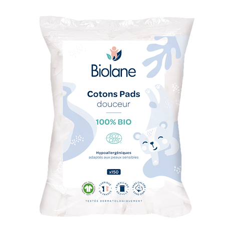 Cotons douceur 100% bio X150+X60 2 - vertbaudet enfant 